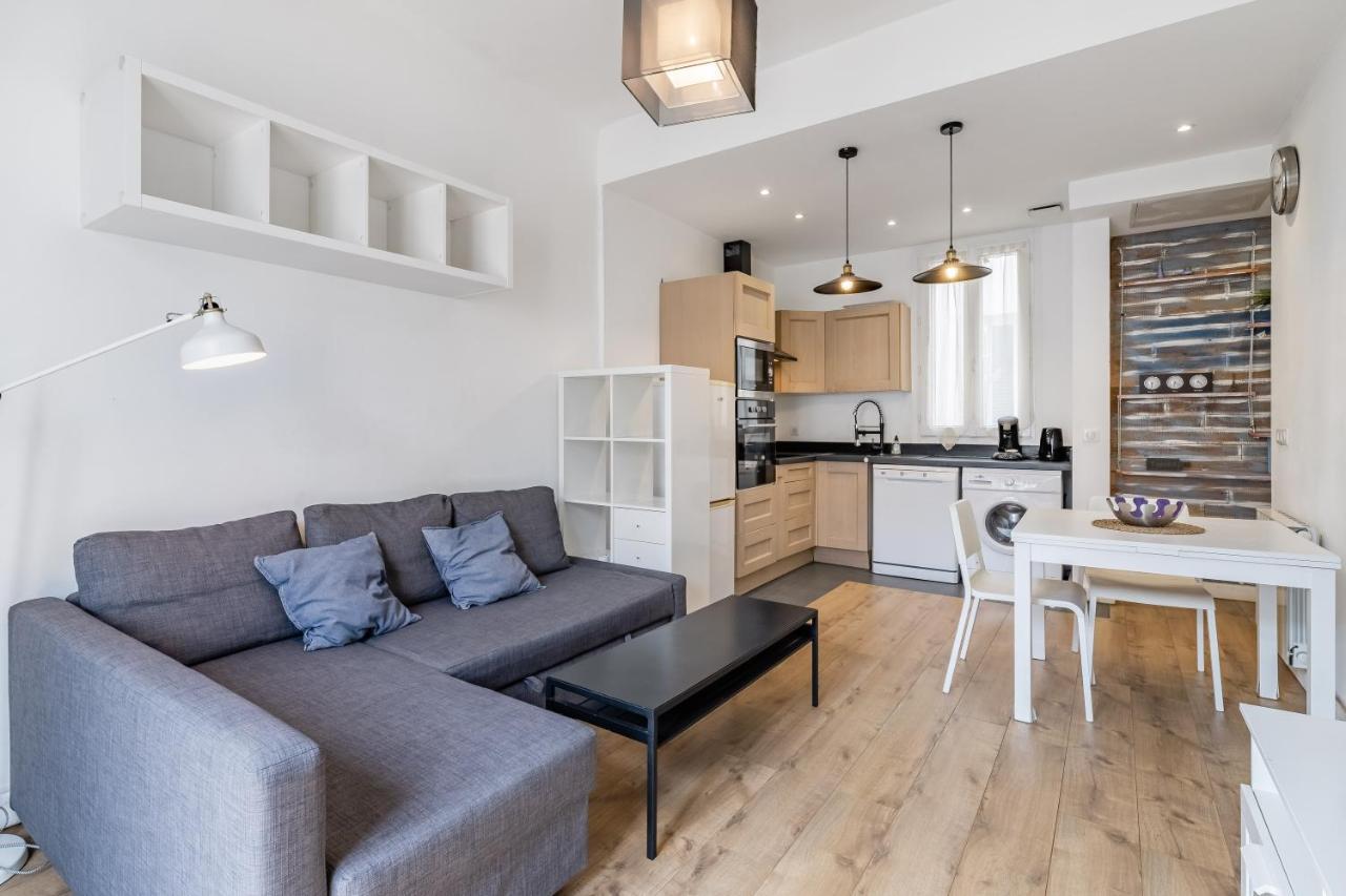 Charming Bright And Equipped Apartment Marseille Luaran gambar